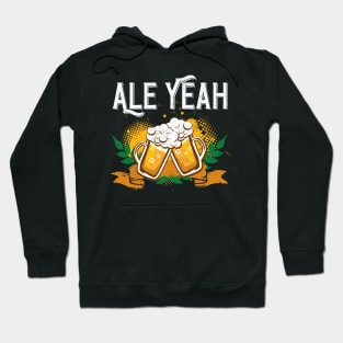 Ale Yeah Funny Beer Drinking Hoodie